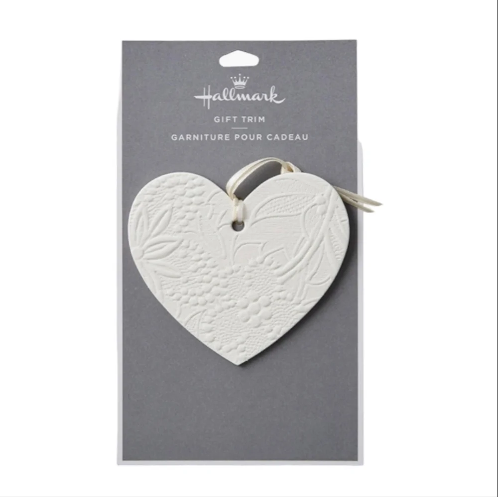 Hallmark Butterfly & Heart Gift Trim